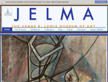 Tablet Screenshot of jelmamuseum.org